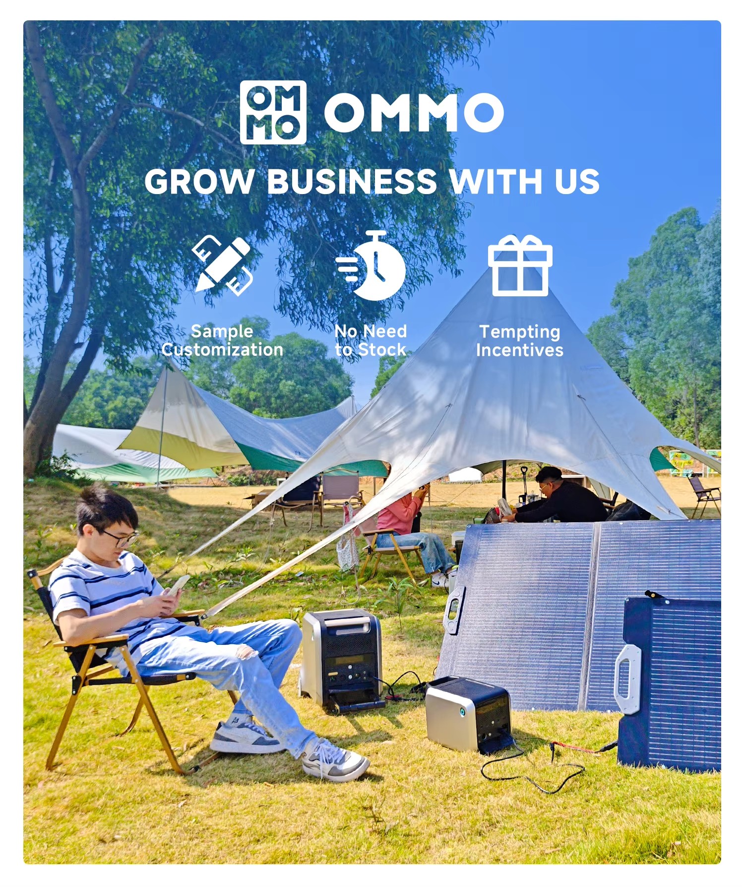 OMMO OM-2400 Portable Power Stations | 2400W 2048Wh